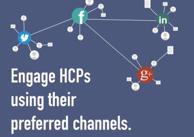 Engage HCPs using their preferred channels