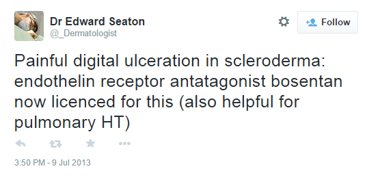 Doctor Edward Seaton tweet