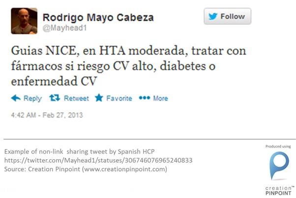 Spanish doctor tweet
