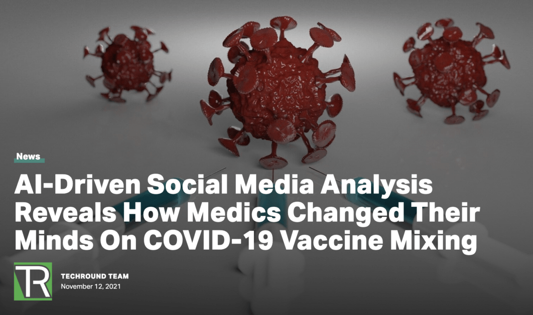 AI-Driven Social Media Analysis Reveals How Medics Changed Their Minds On COVID-19 Vaccine Mixing
